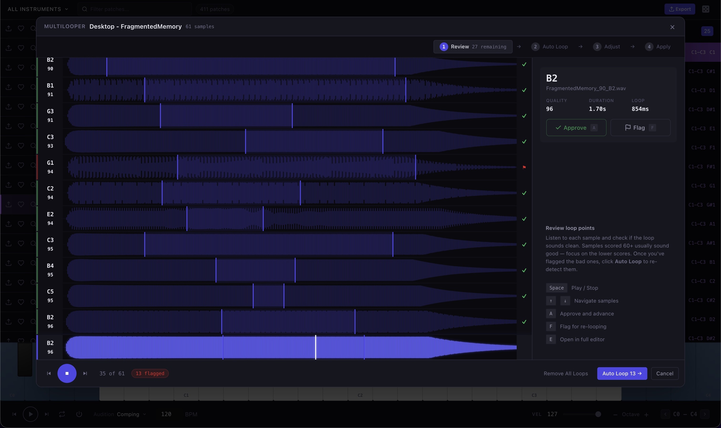 Multi Looper — Batch loop review